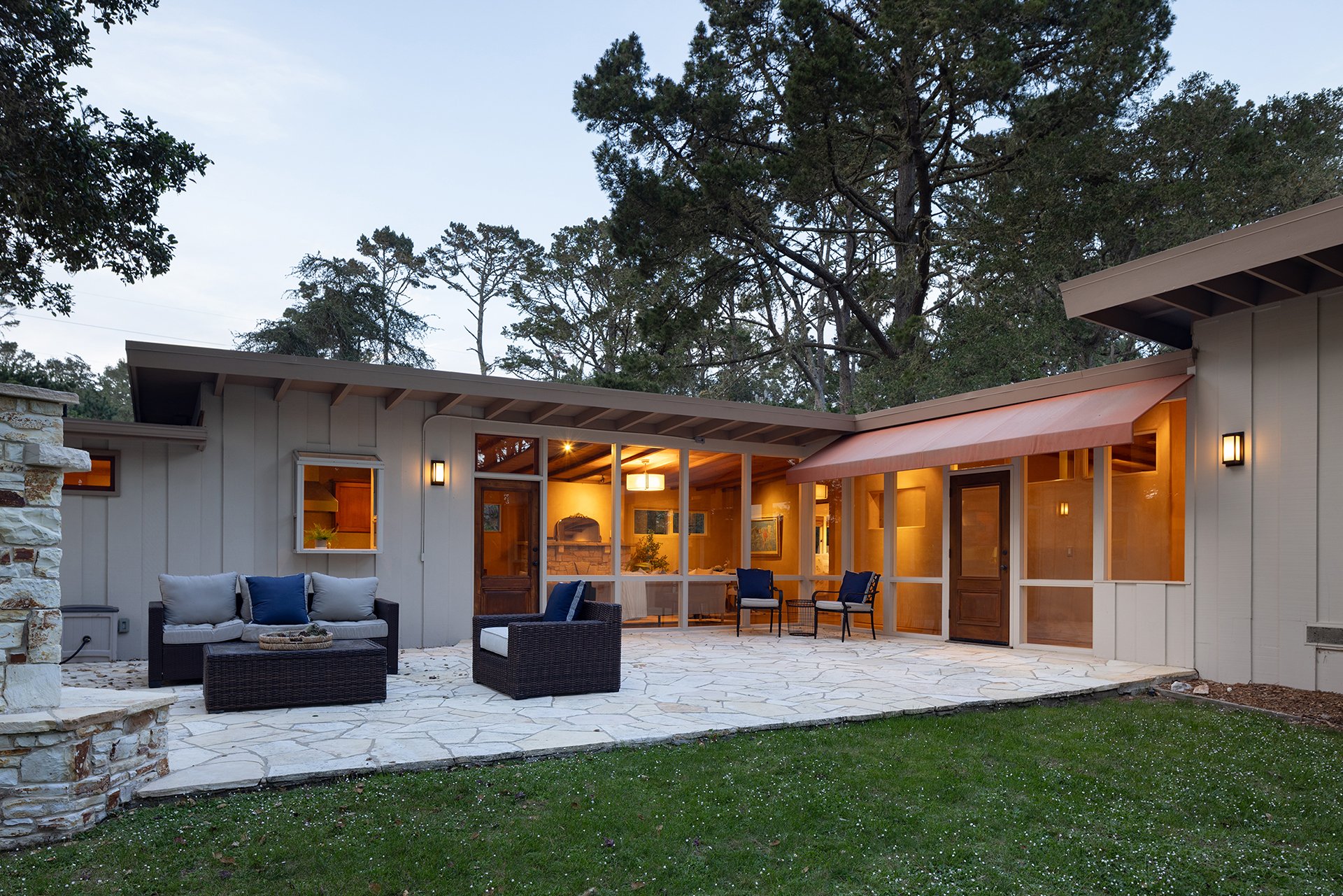 Mid-Century Pebble Beach Retreat