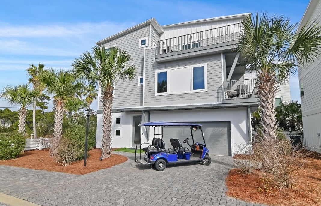 Modern Beach Retreat in Sought-After Inlet Beach | 15 Seaview Drive