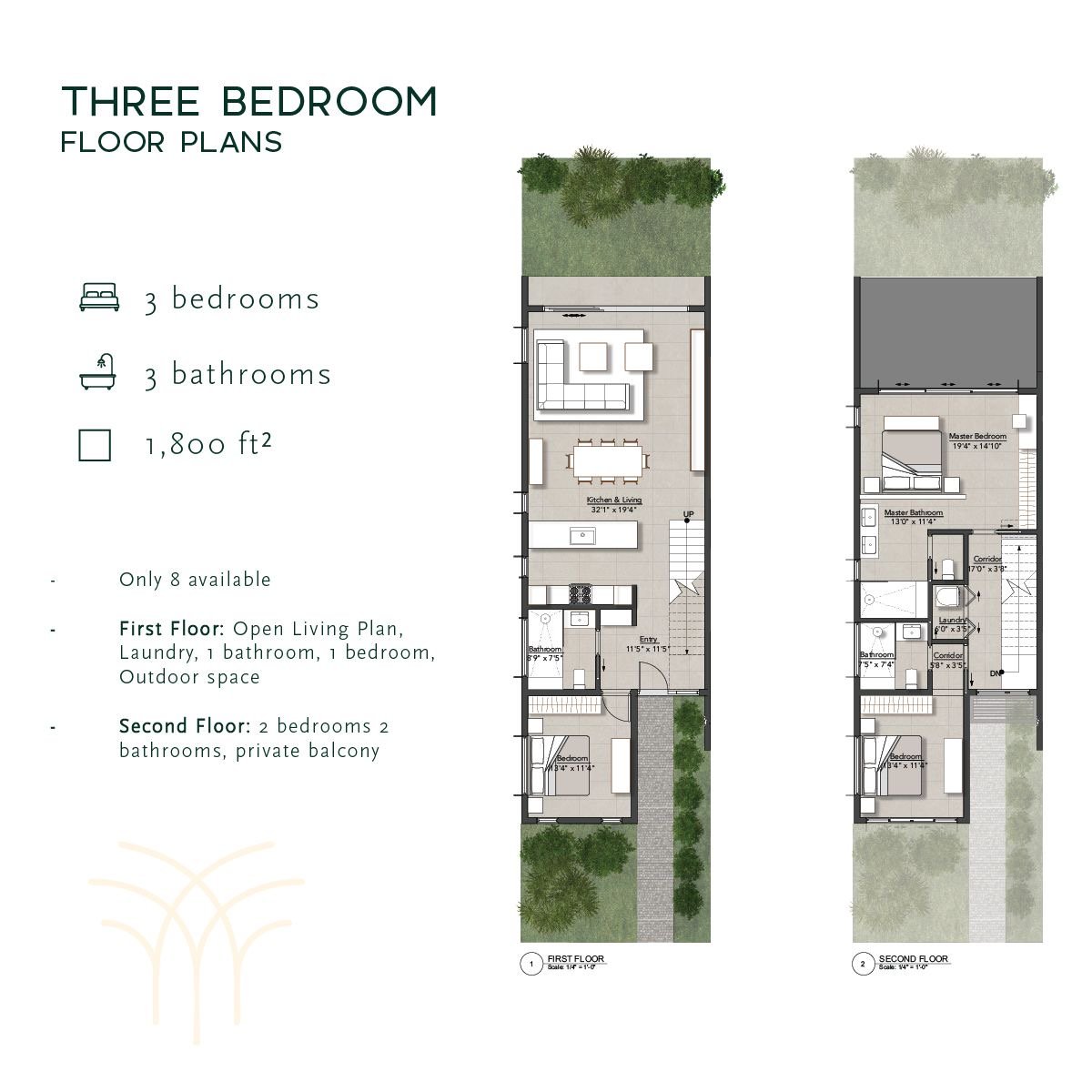 Wild Tamarind - 3 Bed Townhouses