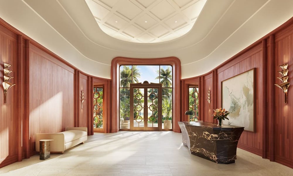 Ocean Terrace Miami Beach Lobby