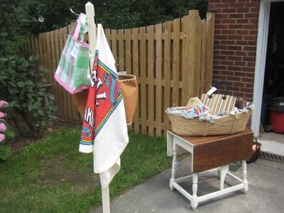 Pictures from the Tag Sale Today!