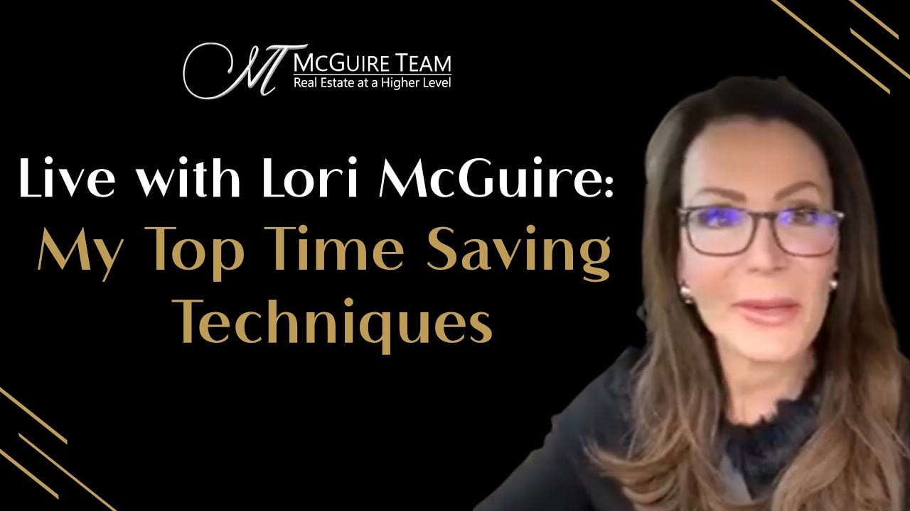 Live with Lori McGuire: My Top Time Saving Techniques