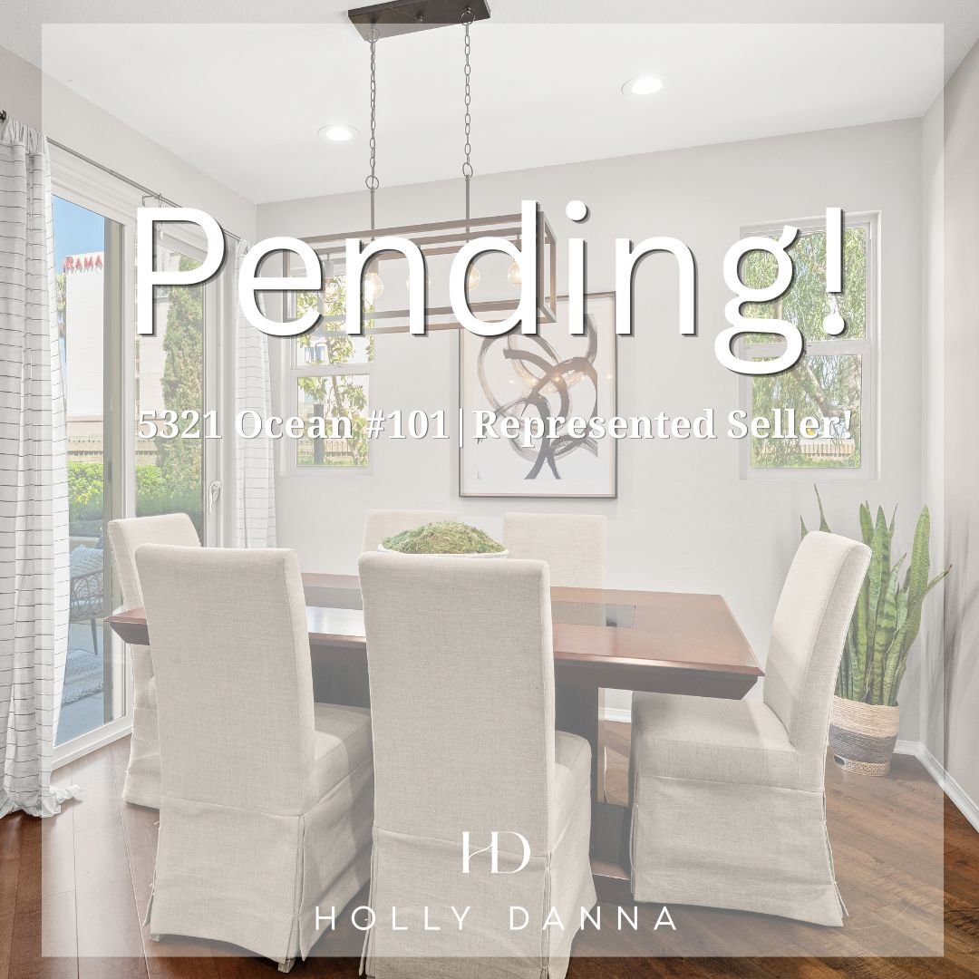 5321 Ocean #101 is officially under contract!