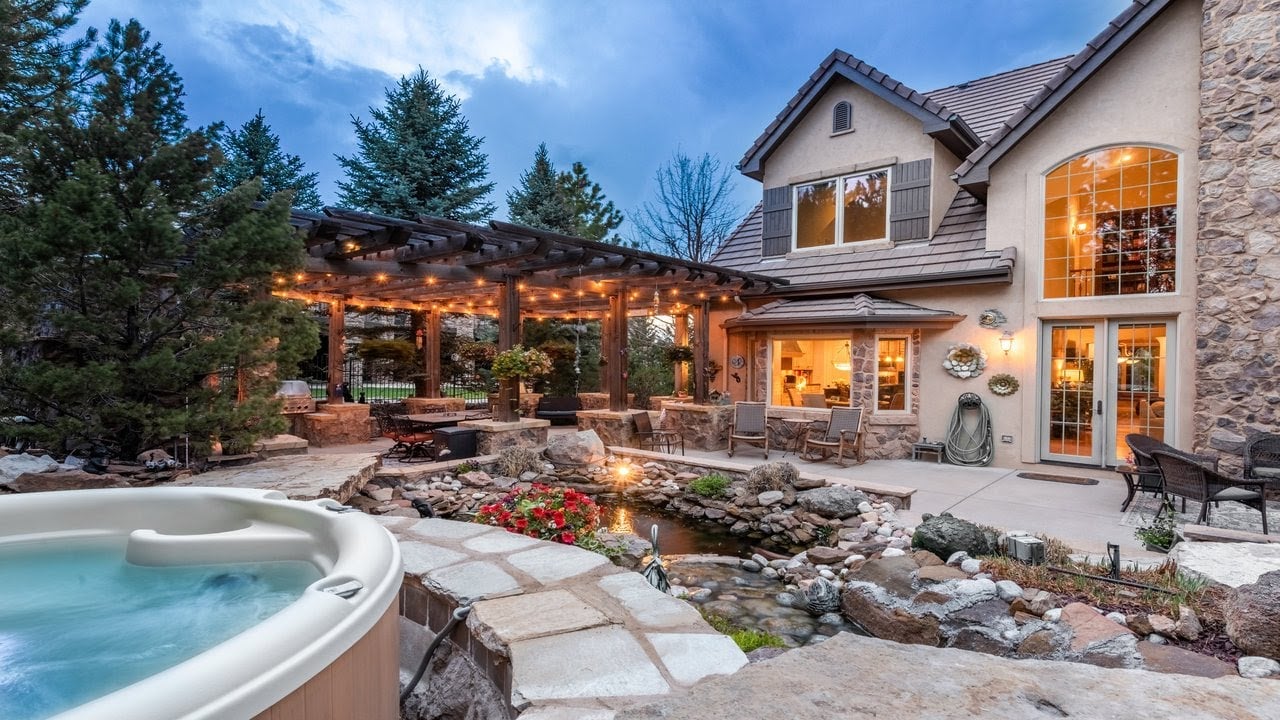 5742 Amber Ridge Place Castle Pines For Sale Luxury Home Kuna