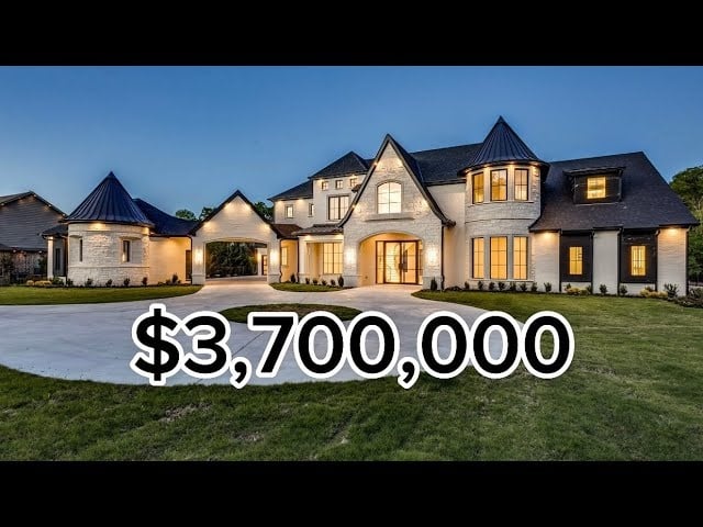 Modern Style Castle Home in McKinney, Texas!