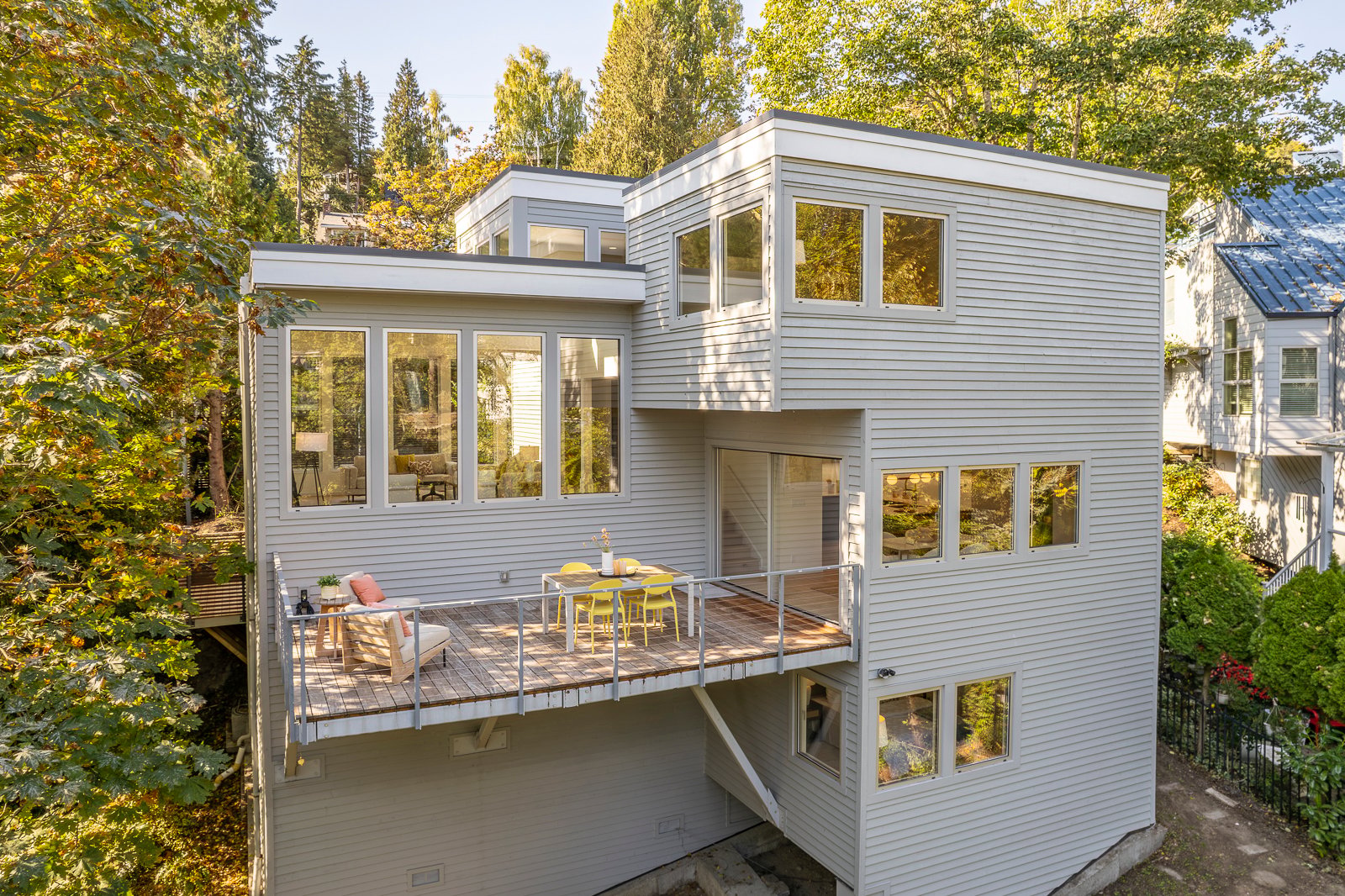 Modern Design Framed by Nature