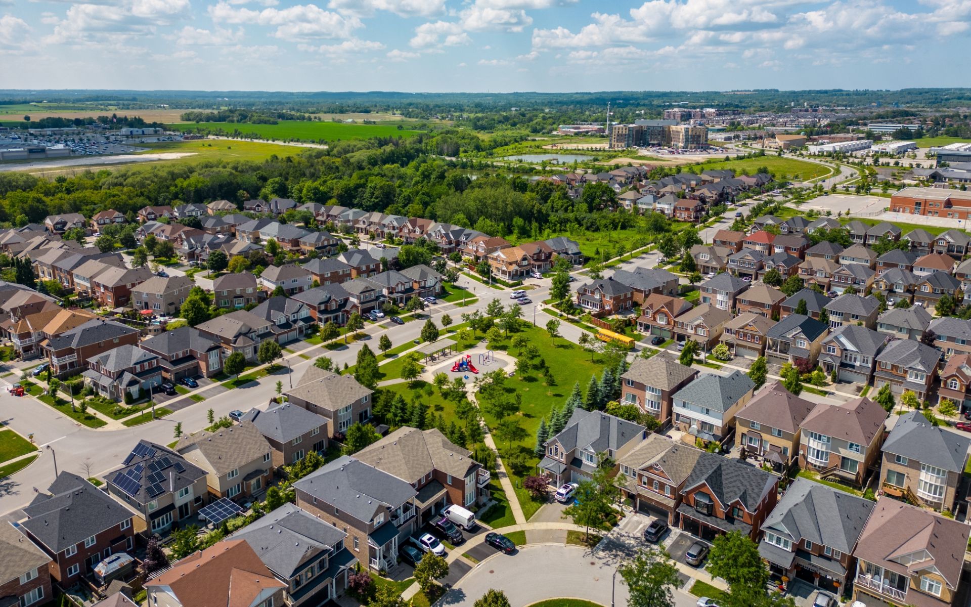 Whitchurch-Stouffville, Ontario rural town in York Region north of Toronto