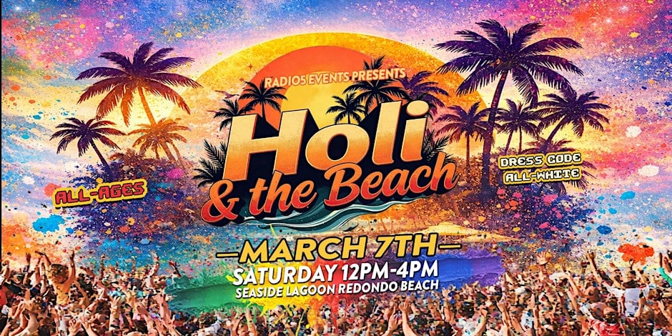 Holi & the Beach 2026