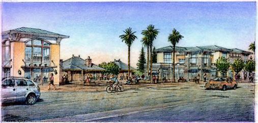 Plans for the San Carlos Transit Village Debut at Planning Commission Meeting