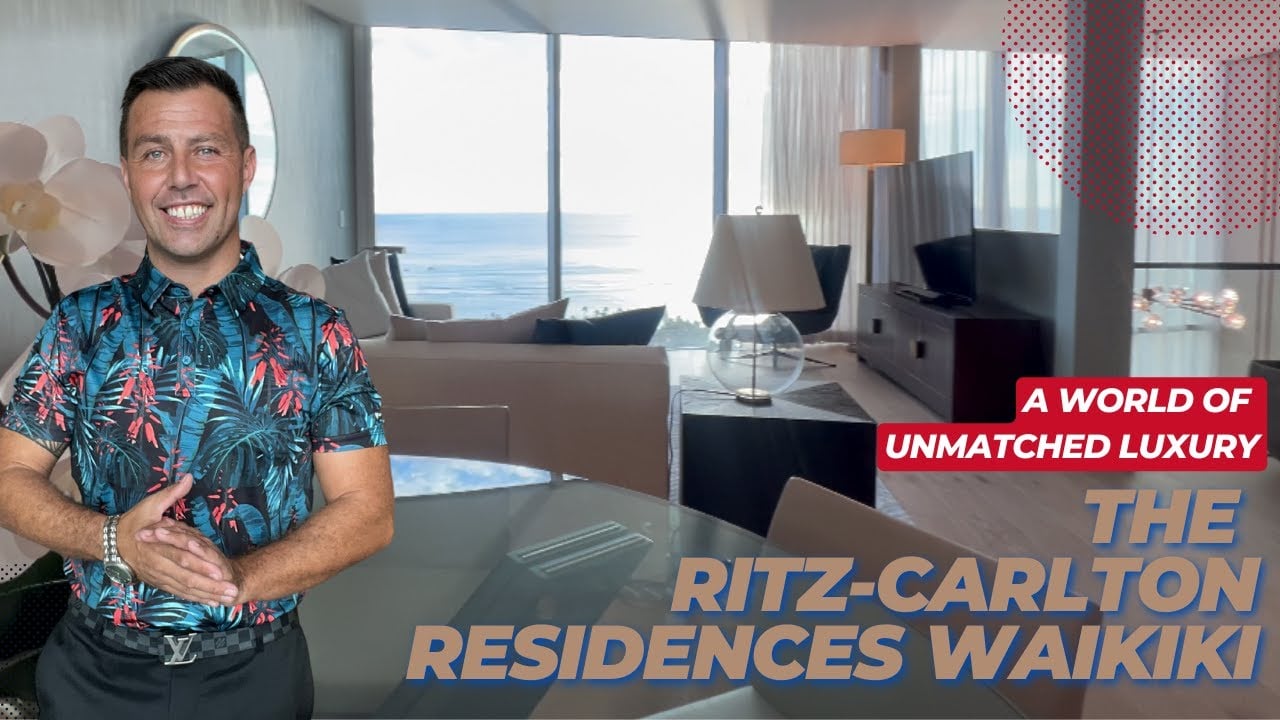  Touring The Luxurious Ritz-Carlton Residences Penthouse Suite In Waikiki - $6.2 Million Gem 