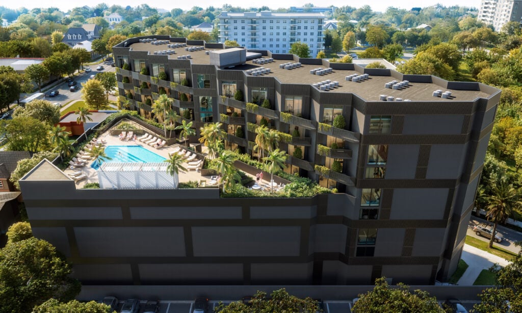 Construction Underway On ODP-Designed The Triangle In Miami’s Health District