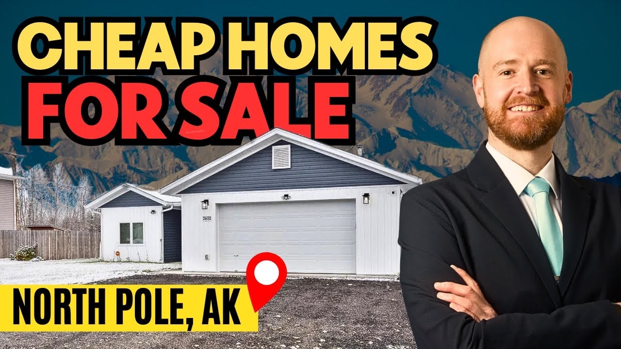 We Found NORTH POLE Alaska's NEWEST and NICEST RANCH Home for Sale! 🤯 [Don't Miss Out]