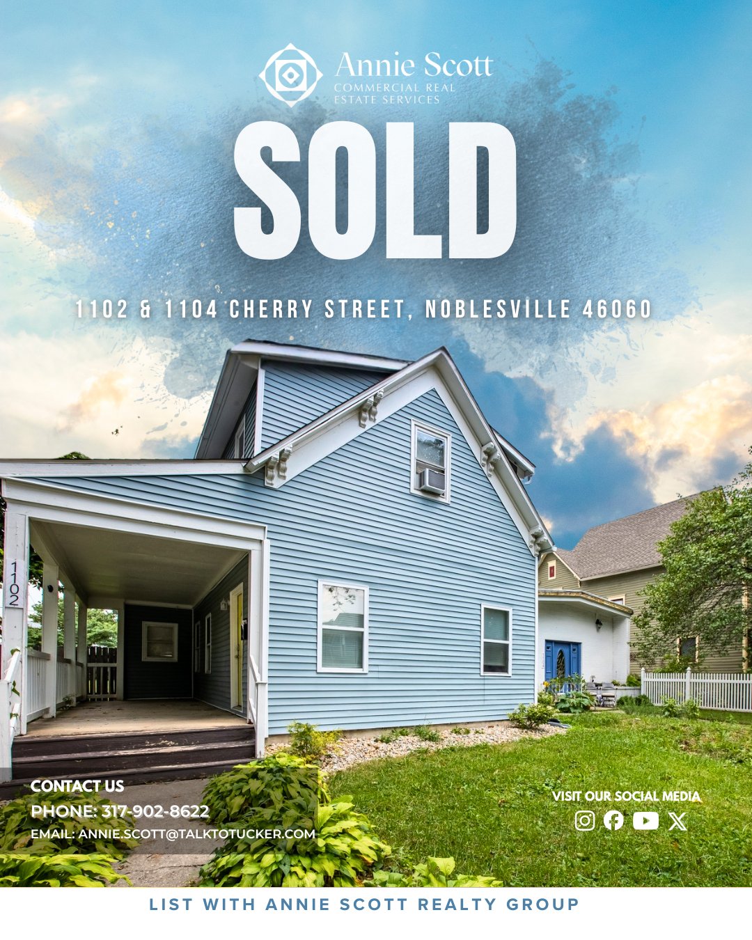 Opportunity Sold: Historic Duplex in Old Town Noblesville