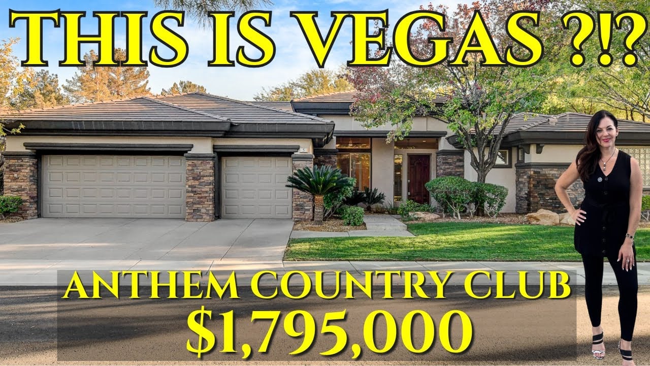  Anthem Country Club Single Story Home on 1/2 Acre Lot w/ Guest House — The Vegas You Don’t Expect!