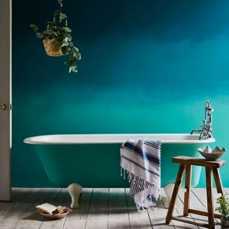 How to Paint Ombre with Chalk Paint by Annie Sloan