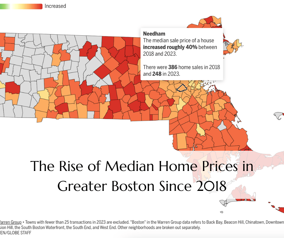 The Rise of Median Home Prices in Greater Boston Since 2018