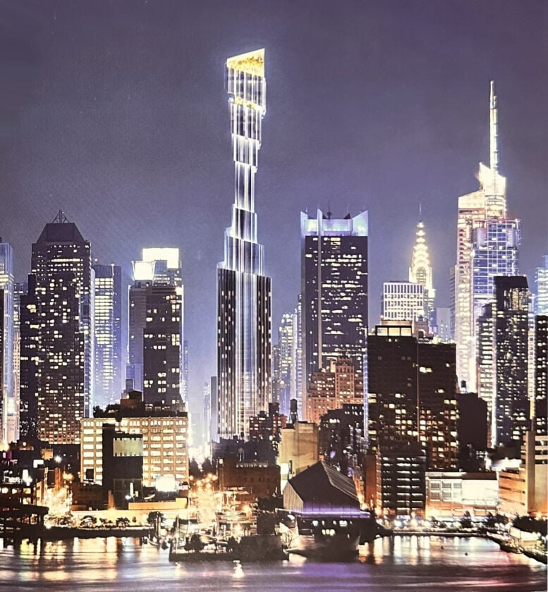 The Torch is Set to Light Up the New York City Skyline