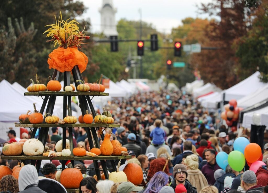 PumpkinFest Got a Second Day. The Heritage Ball Left Main Street.