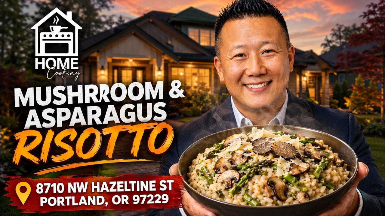 Risotto at 8710 NW Hazeltine St. Portland