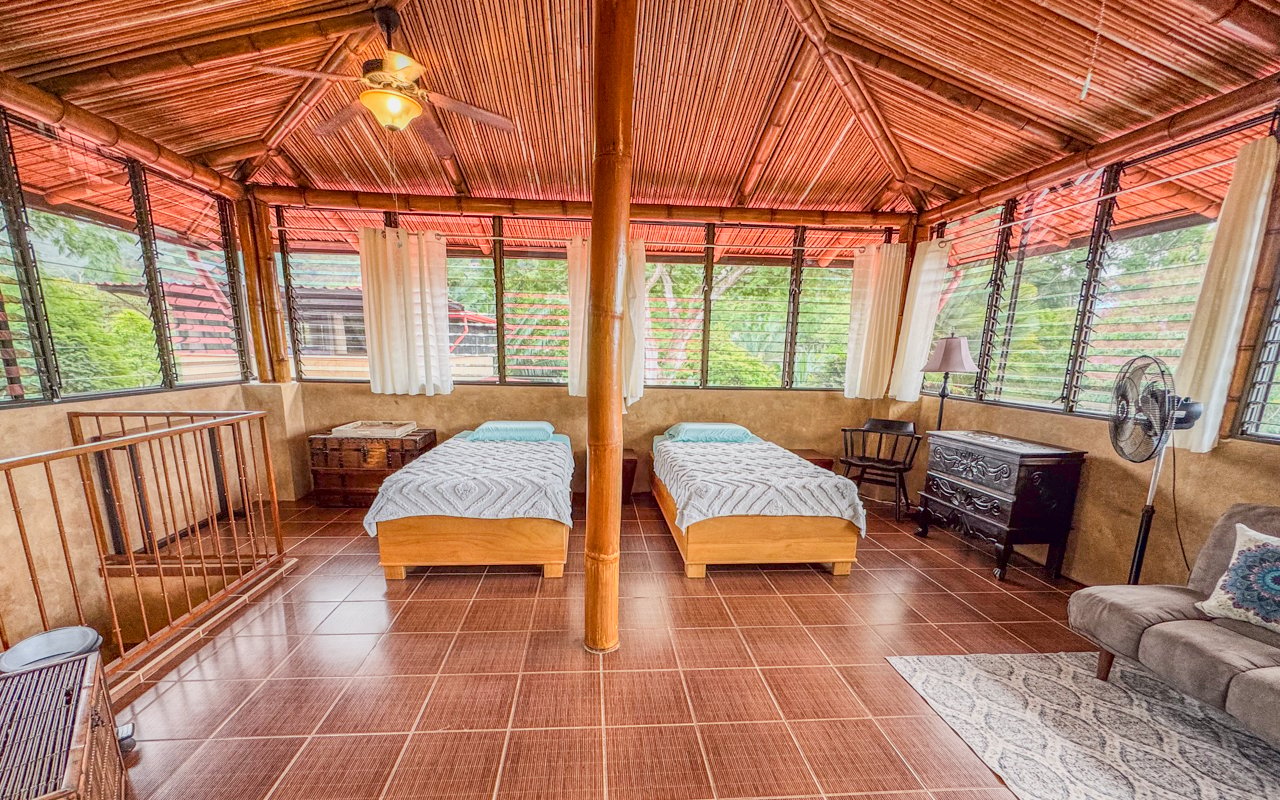 Tropical Getaway with Two Villas and Lush Gardens Near the Heart of Uvita