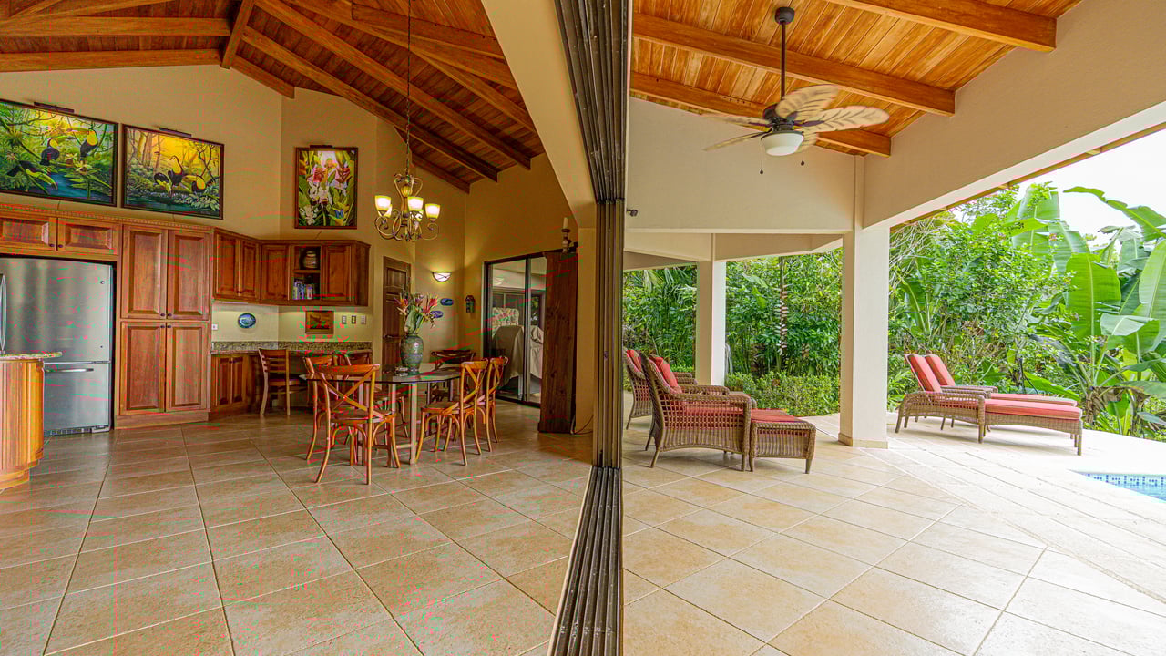 Private Luxury Villa with Whale Tail Ocean View Close to Downtown Uvita