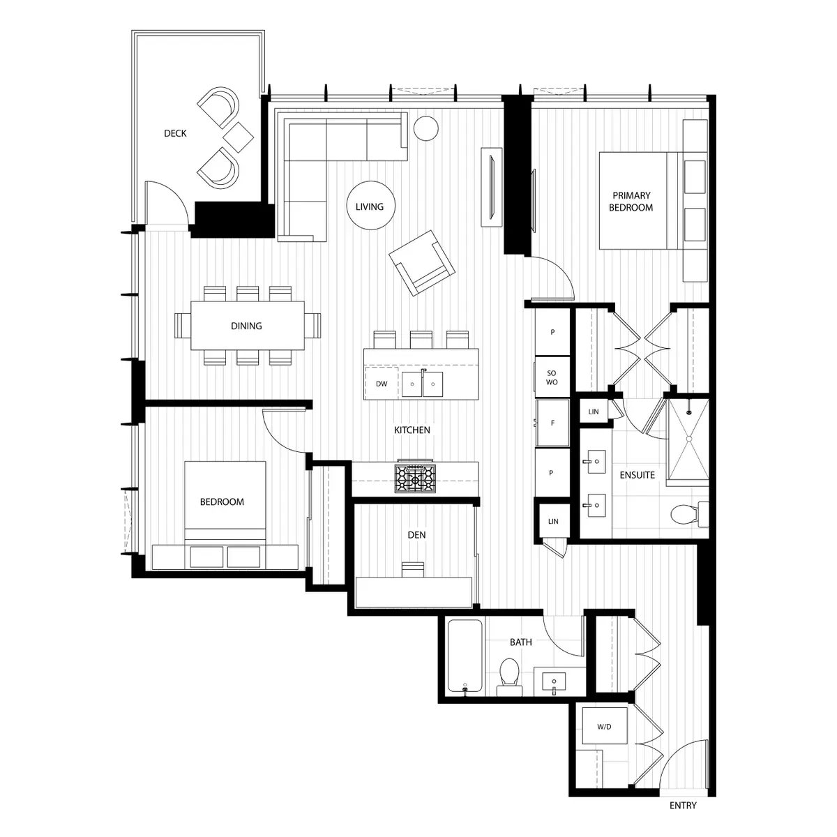 Pier West, #3107 - D