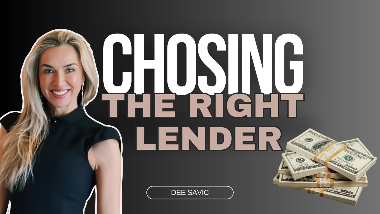 Choosing the Right Lender
