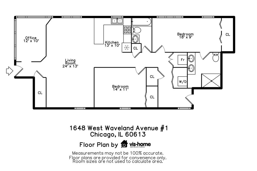 1648 W Waveland Ave #1E