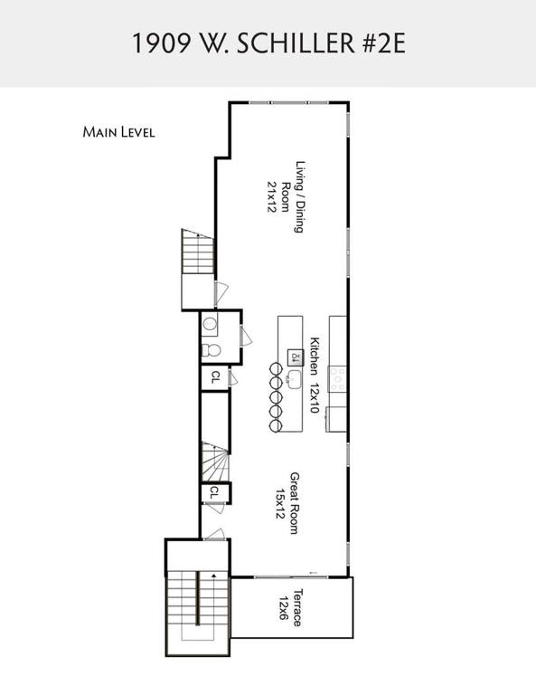 Wicker Park New Construction: 1909 W. Schiller #2E