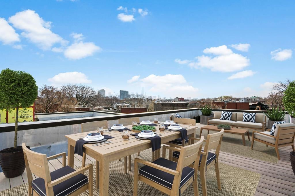 Wicker Park New Construction: 1909 W. Schiller #2E