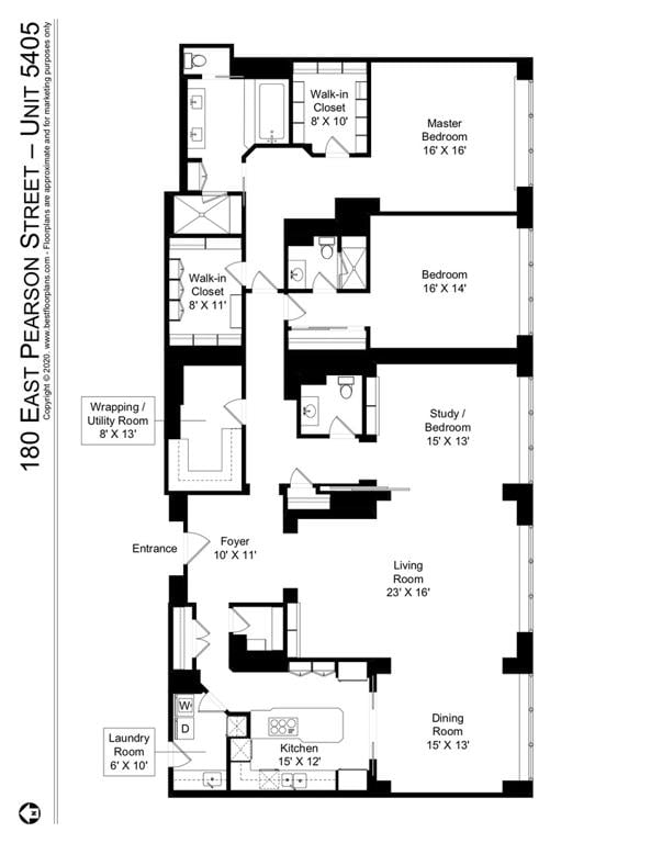 180 E Pearson Street #5405