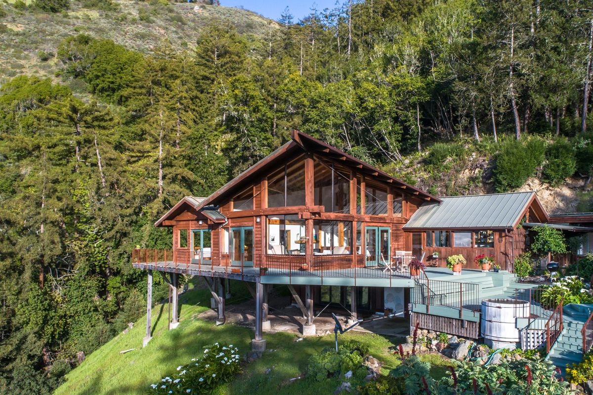 A Big Sur Home Sitting on a Former Gold Mine Just Listed for $2.25M