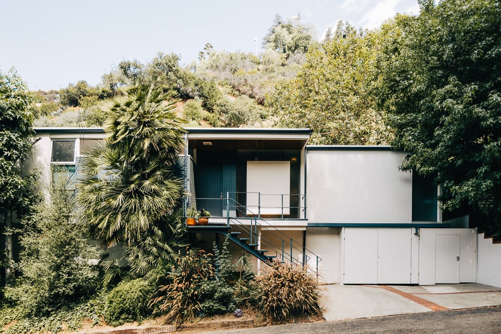 Ultra Private Mid-Century Retreat in Benedict Canyon