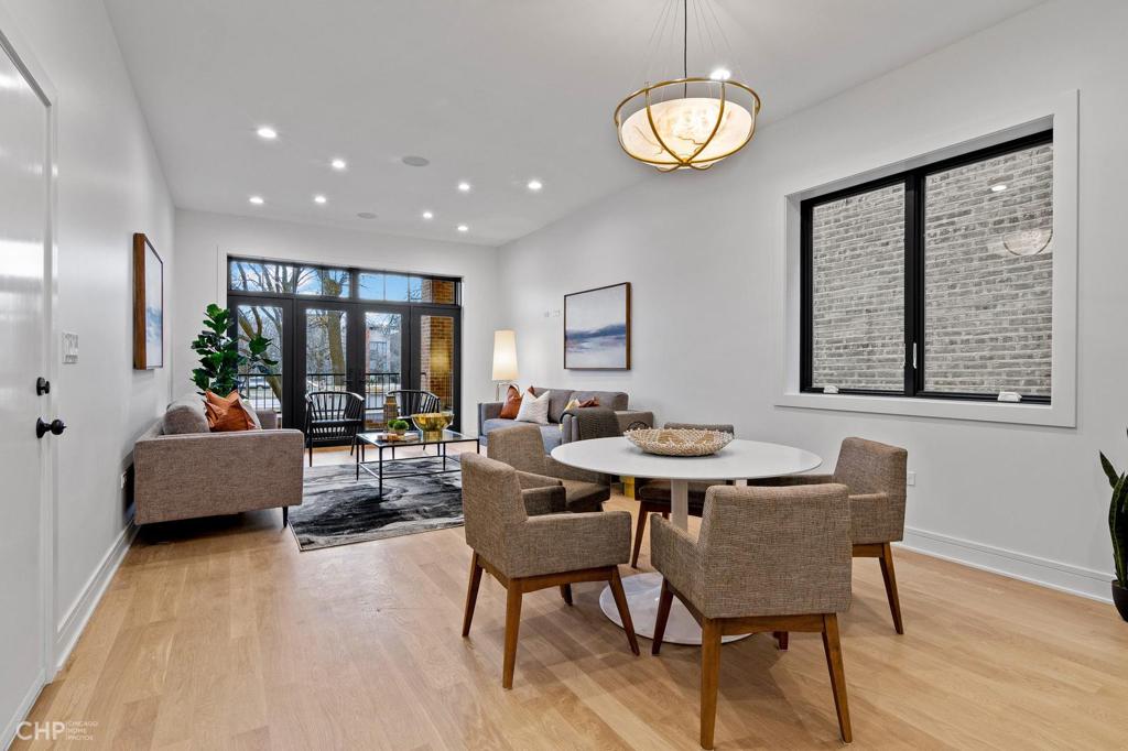 Spacious New Construction Duplex Down: 1717 N Humboldt, #1N 