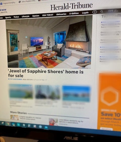 'Jewel of Sapphire Shores' in the News