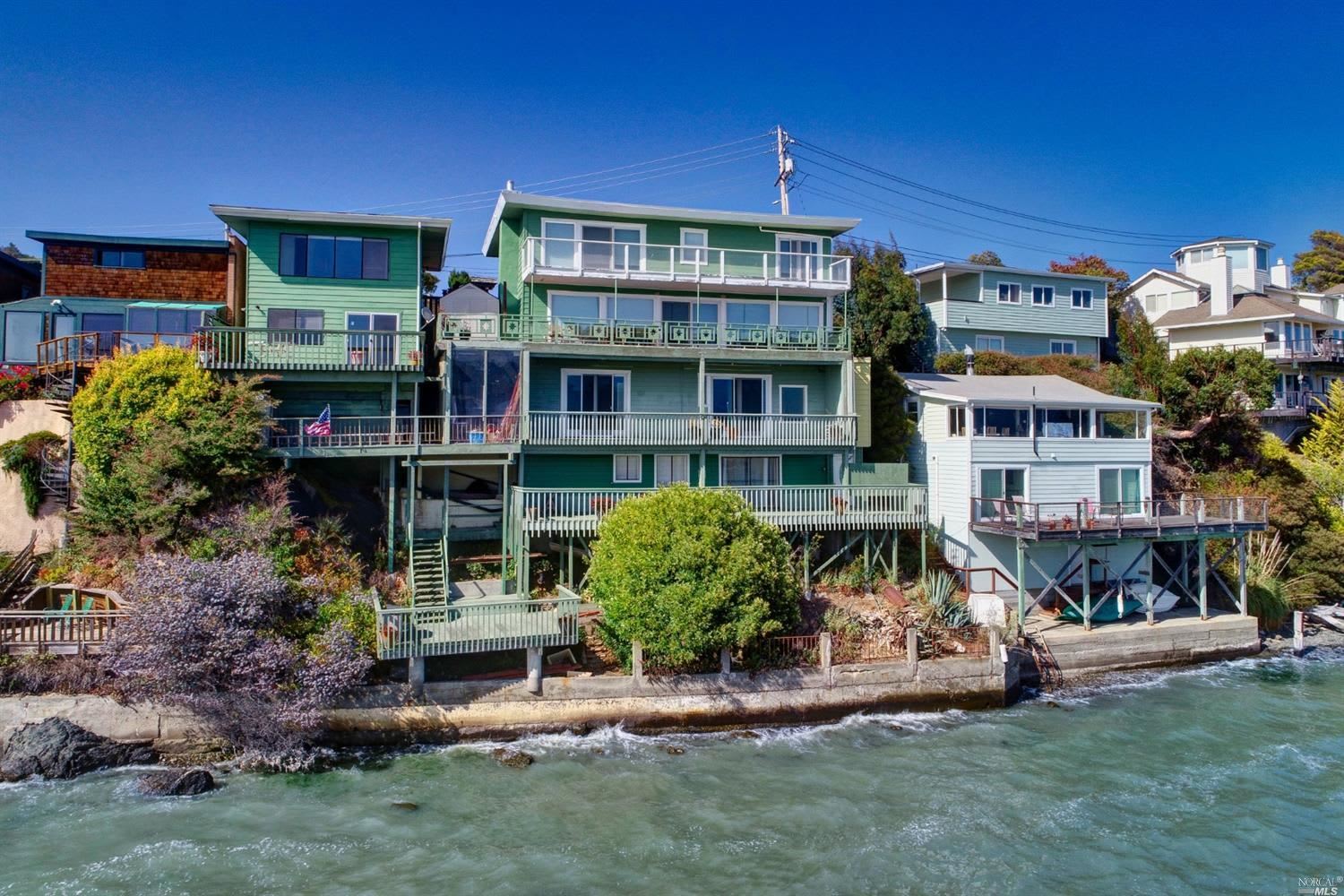 3 Waterfront Units Overlooking the San Francisco Bay