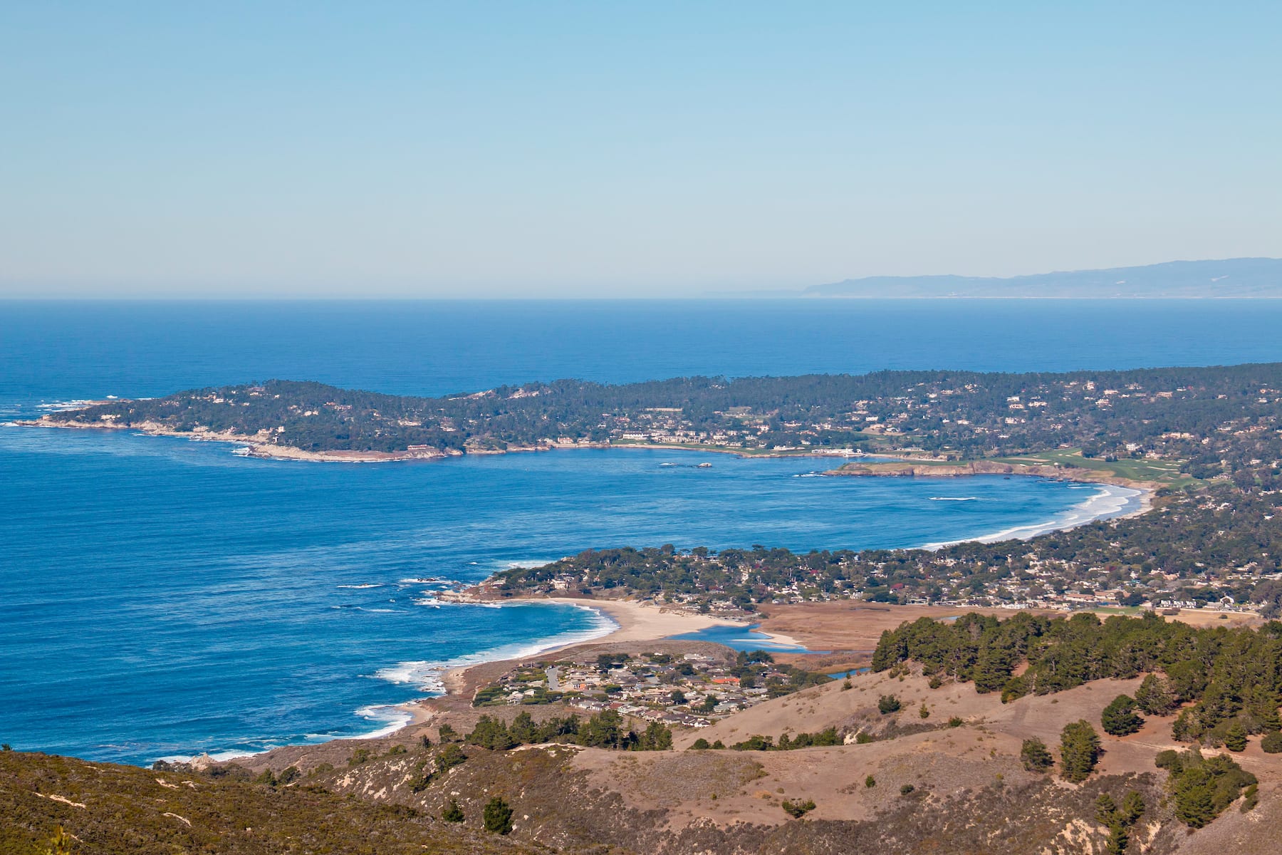 Ocean & Peninsula Views - 3420 Red Wolf Drive, Carmel Highlands - Property For Sale