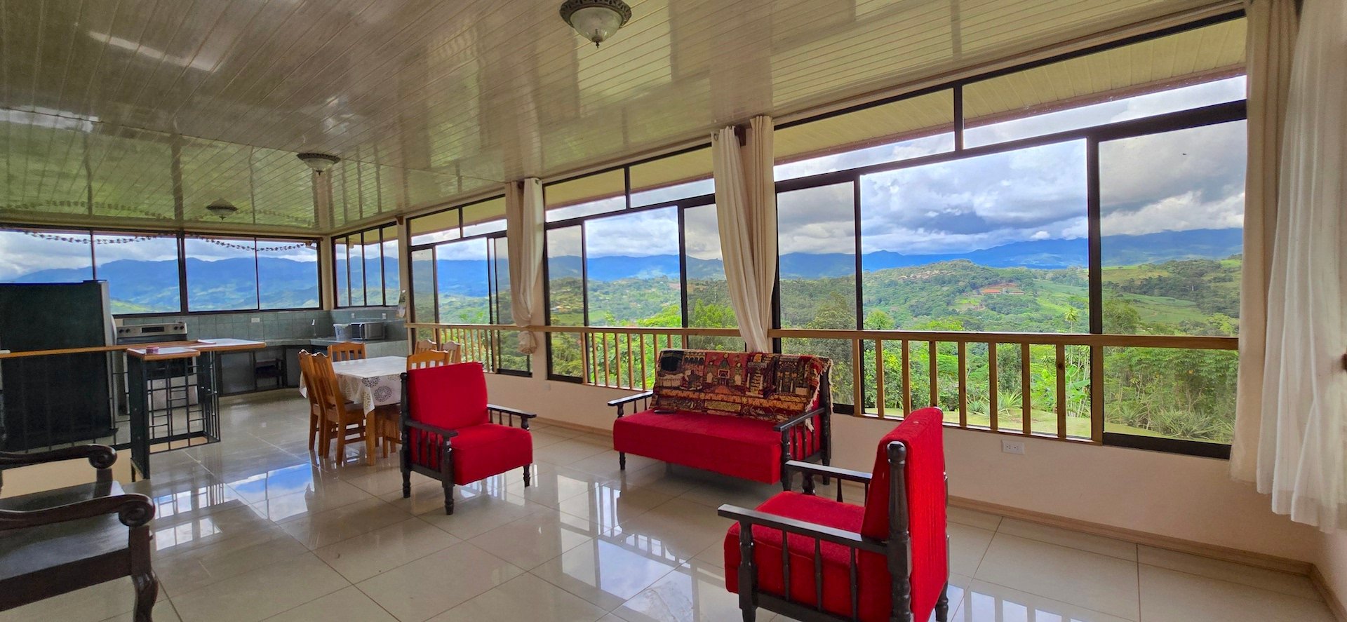 House and Cabin with views of Chirripo