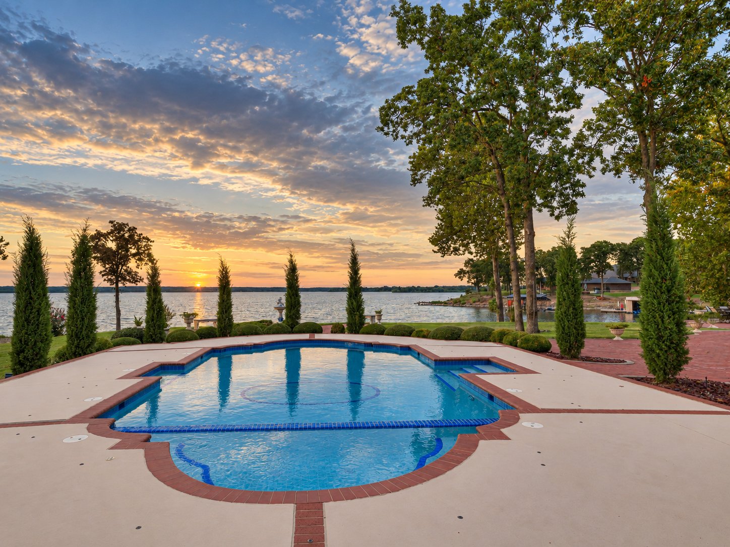 Mediterranean Estate Surrounded by the Beauty of Grand Lake 