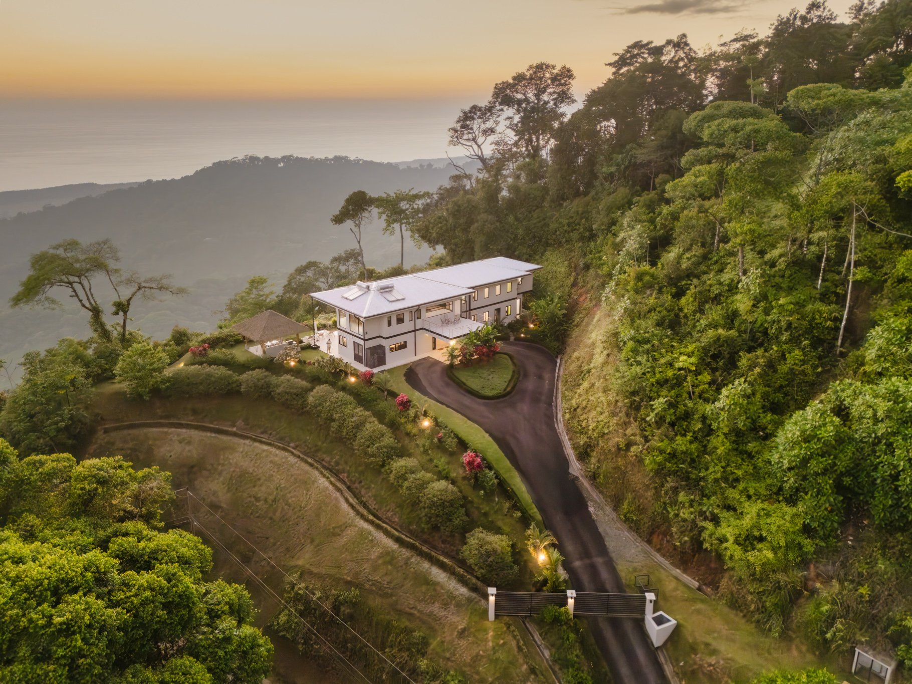 Luxury 5-Bedroom Ocean View Estate I Elevated Living Above Dominical