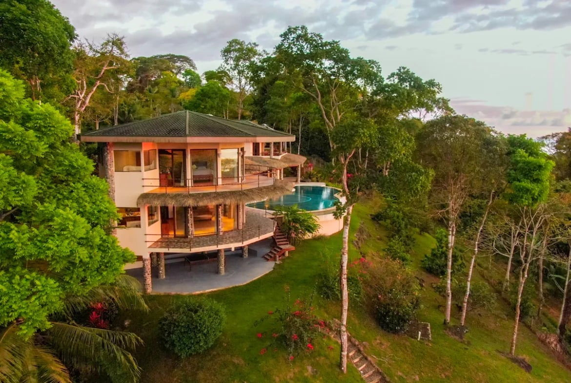 Luxury Estate for Sale in Uvita – Monkey Ranch with Waterfall, Jungle & Ocean Views