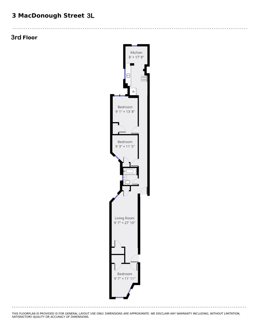3 MacDonough Street Unit: 3L