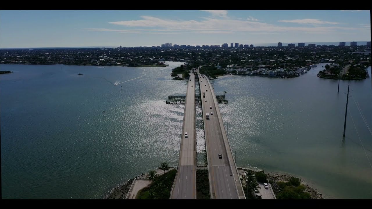 Marco Island & South Seas flyover for New Listing at 320 Seaview Ct.