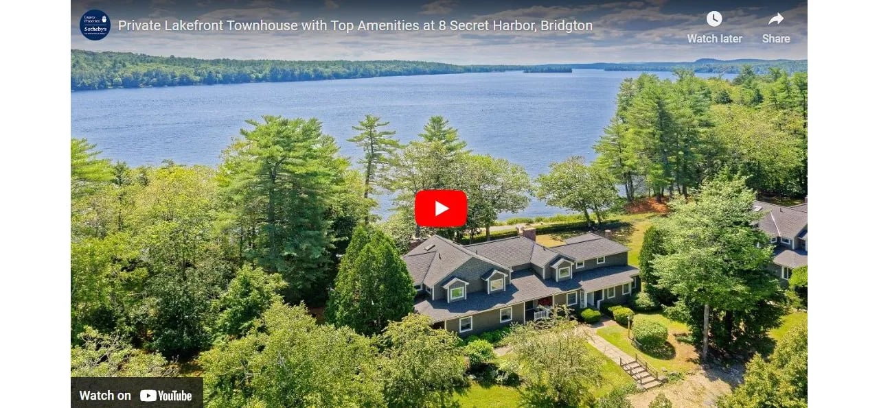Video of The Week: Private Lakefront Townhouse with Top Amenities at 8 Secret Harbor