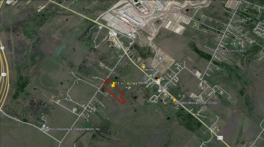 11.13 Acres Available By COTA!