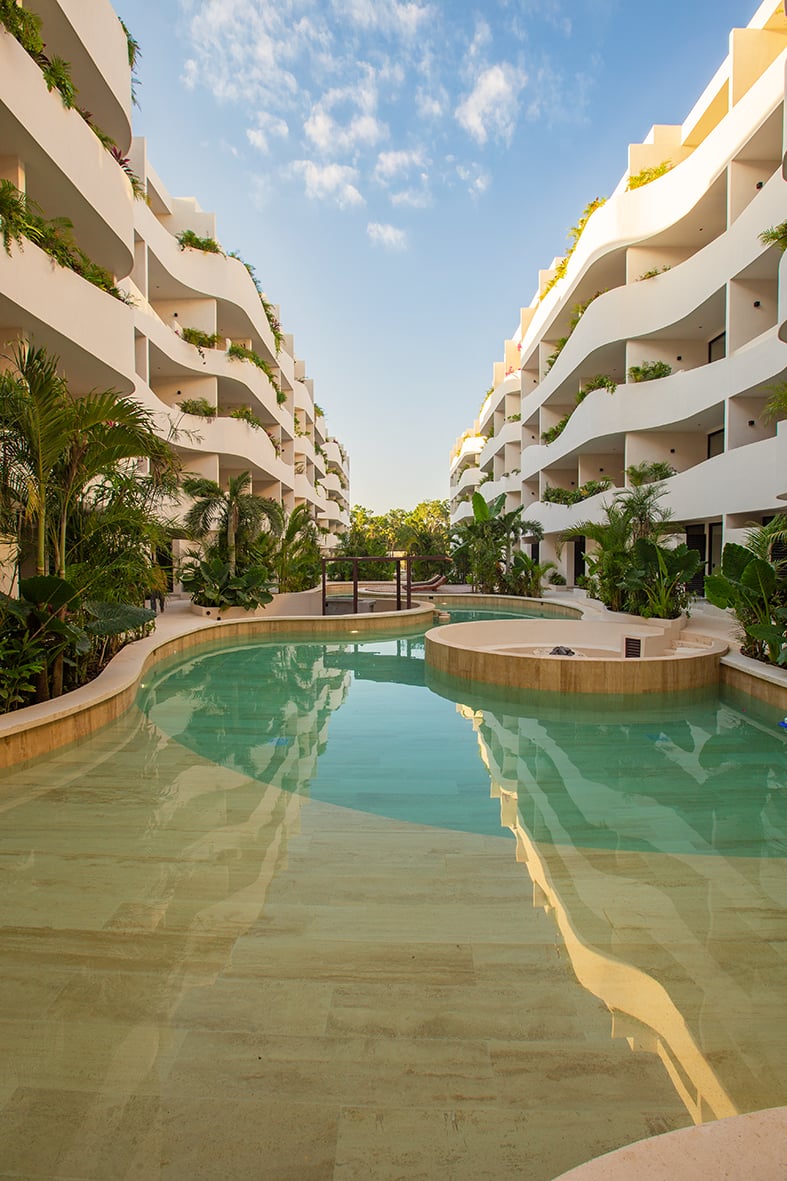 Lock-Off Penthouse with Dual Plunge Pools in Elements 326 | Region 15, Tulum