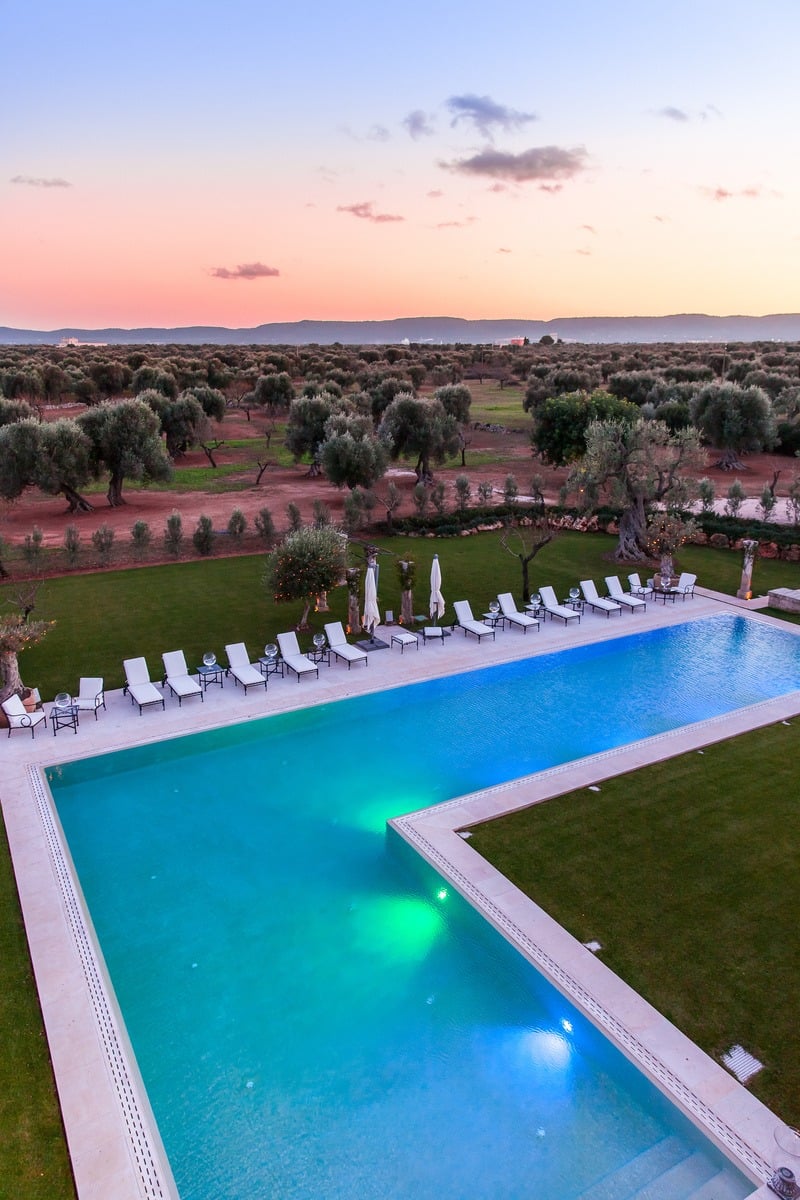 Intimate Villa Surrounded by Olive Trees Near the Town of Fasano