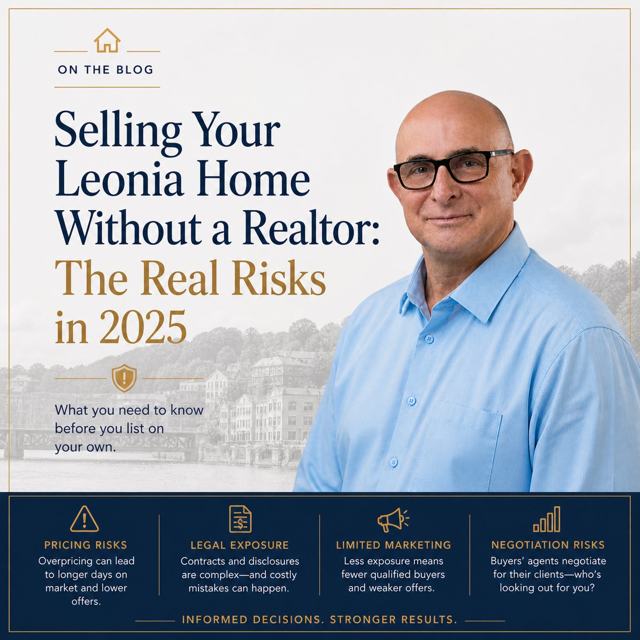 Selling Your Leonia Home Without a Realtor: The Real Risks in 2025