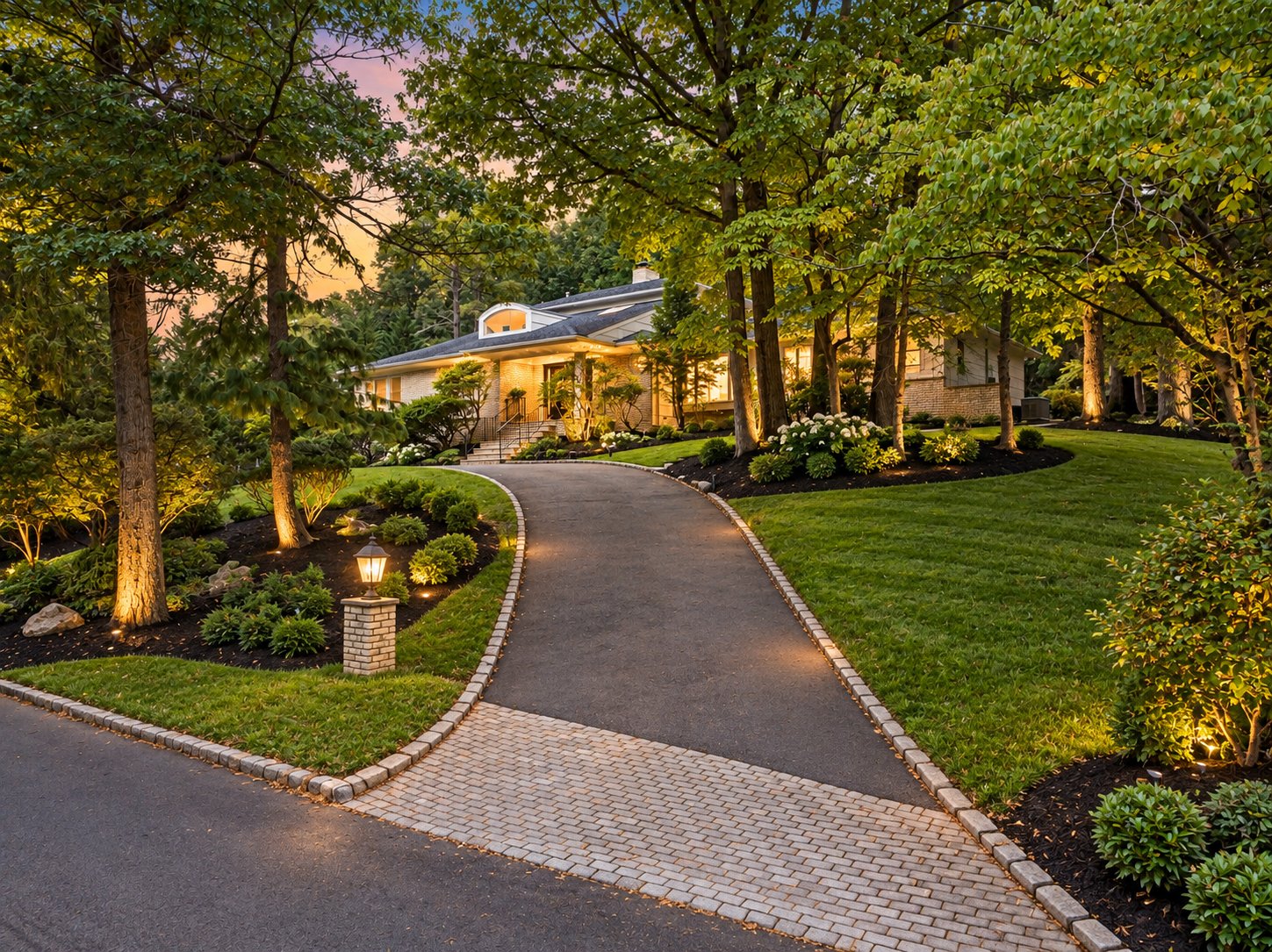 Private Serenity. Exceptional Short Hills Living.