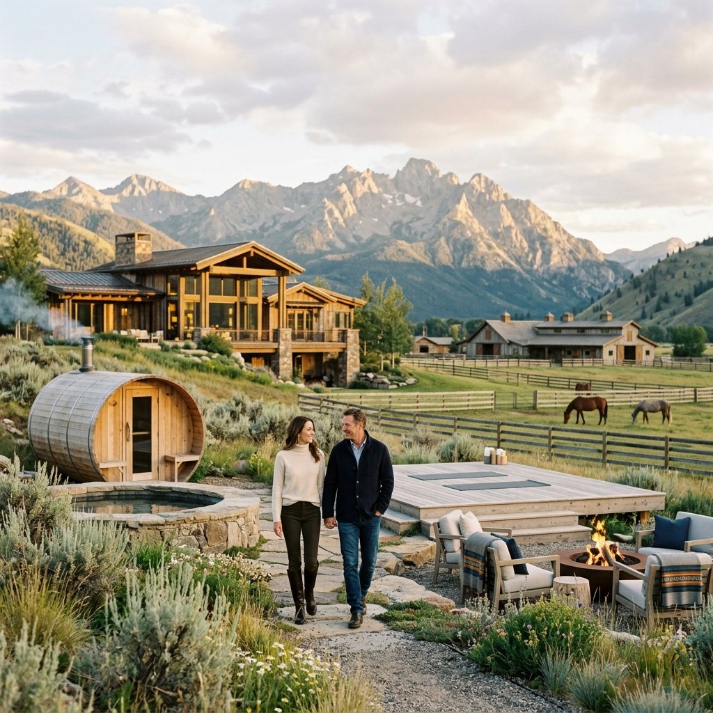 The New Mountain Luxury: Why Wellness Ranch Properties Are Surging Around Sun Valley